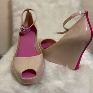 Open Toe Wedge